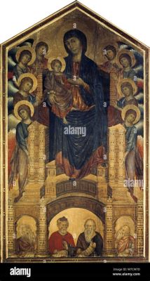 Maestà - A Majestic Vision of Divine Power and Humble Piety