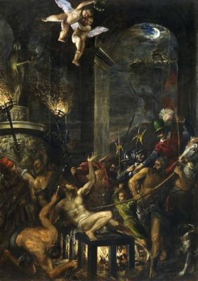 The Martyrdom of Saint Lawrence - A Vibrant Tapestry of Faith and Fiery Suffering!