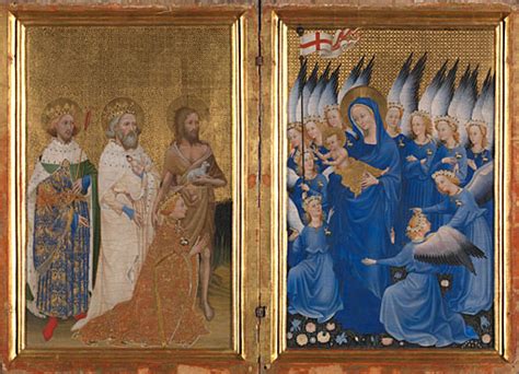 The Wilton Diptych: Exquisitely Illuminated Gold and Spiritually Resonant Imagery!